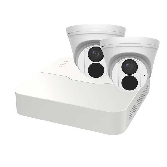 KIT CAMERA IP PLUG & PLAY 2DOME+1NVR+1HDD+UTP KIT CAMERA IP PLUG & PLAY 2DOME+1NVR+1HDD+UTP