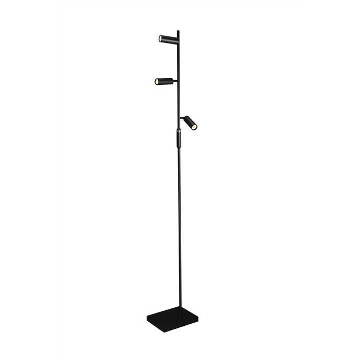 LAMPADAIRE LED "LOPAL" 3X4W 927 NOIR DIM LAMPADAIRE LED "LOPAL" 3X4W 927 NOIR DIM