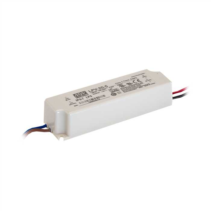 LED VOEDING 24V 20W NIET DIMBAAR IP67 LED VOEDING 24V 20W NIET DIMBAAR IP67