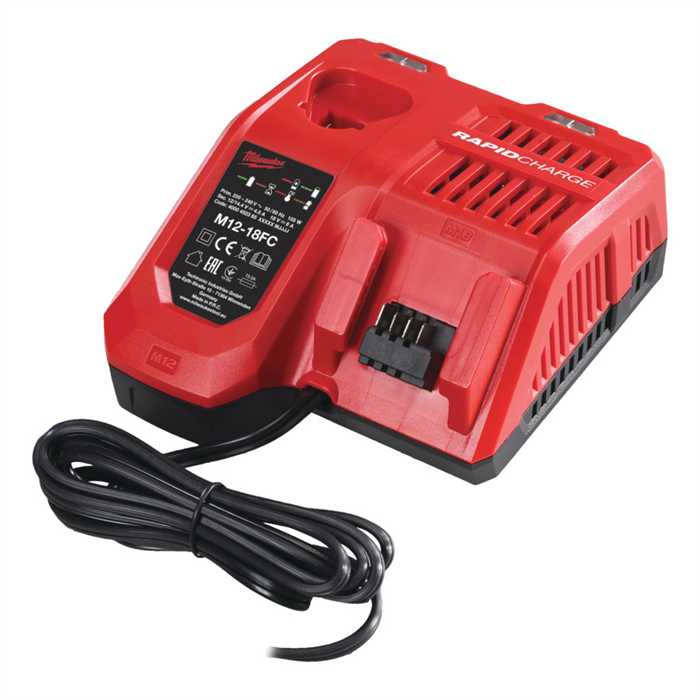 M12-18FC CHARGEUR RAPIDE 12-18V M12-18FC CHARGEUR RAPIDE 12-18V