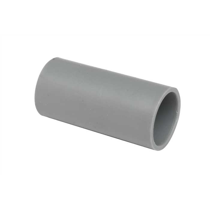 MANCHON 20MM GRIS FONCE RAL7037 (100PC) MANCHON 20MM GRIS FONCE RAL7037 (100PC)