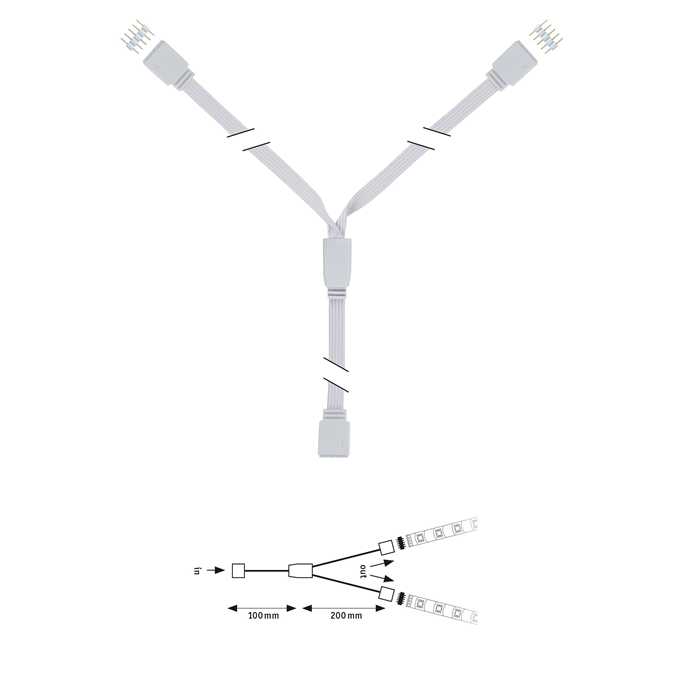 MAXLED - REPARTITEUR EN Y 1 VERS 2 DISTRUBUTION MAXLED - REPARTITEUR EN Y 1 VERS 2 DISTRUBUTION