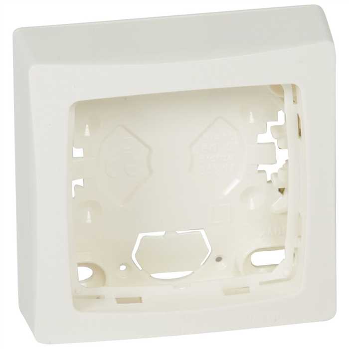 OTEO - CADRE SAILLIE 1 MECANISME BLANC OTEO - CADRE SAILLIE 1 MECANISME BLANC