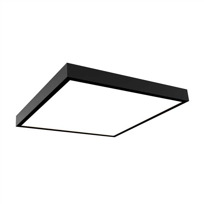 PLAFONNIER LED "QUADRA" 24W CCT NOIR PLAFONNIER LED "QUADRA" 24W CCT NOIR