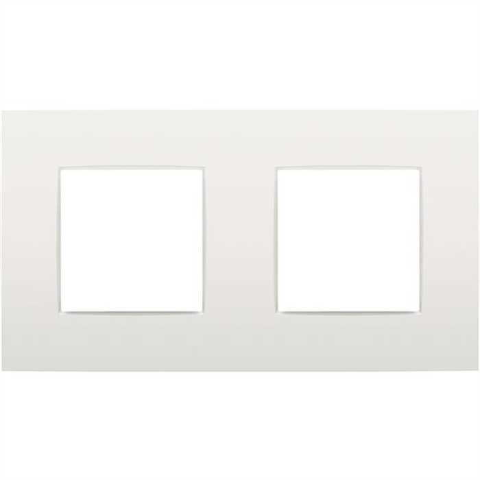 PLAQUE DOUBLE HORIZONTAL INTENSE BLANC PLAQUE DOUBLE HORIZONTAL INTENSE BLANC