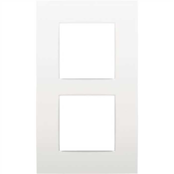 PLAQUE DOUBLE VERTICAL INTENSE BLANC PLAQUE DOUBLE VERTICAL INTENSE BLANC