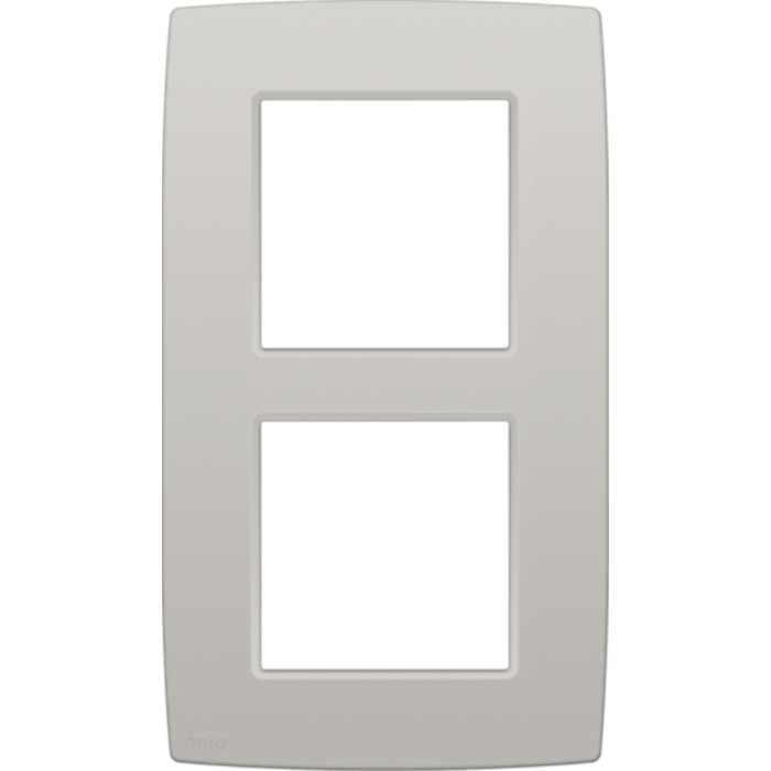 PLAQUE DOUBLE VERTICAL ORIGINAL GRIS CLAIR PLAQUE DOUBLE VERTICAL ORIGINAL GRIS CLAIR