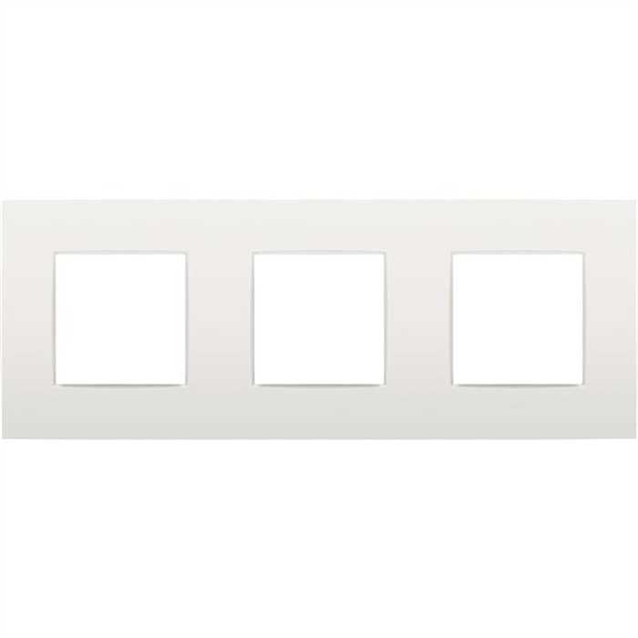 PLAQUE TRIPLE HORIZONTAL INTENSE BLANC PLAQUE TRIPLE HORIZONTAL INTENSE BLANC