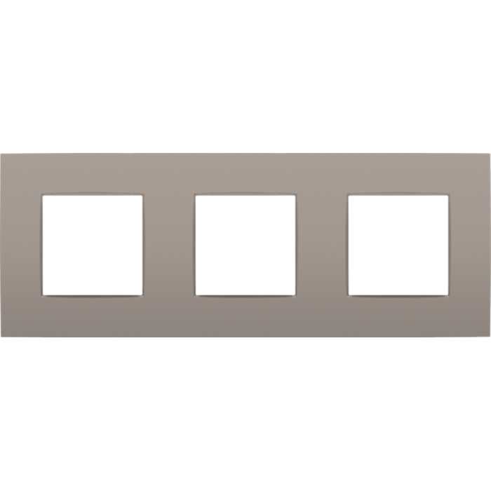 PLAQUE TRIPLE HORIZONTAL INTENSE BRONZE PLAQUE TRIPLE HORIZONTAL INTENSE BRONZE