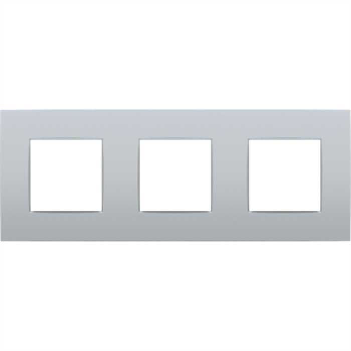 PLAQUE TRIPLE HORIZONTAL INTENSE STERLING PLAQUE TRIPLE HORIZONTAL INTENSE STERLING