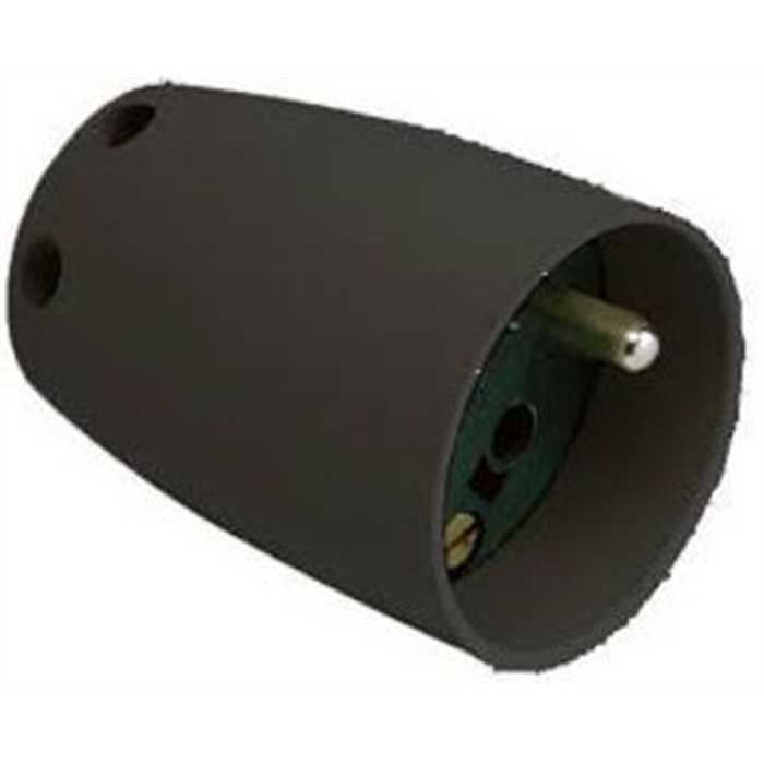 PRISE FEMELLE MOBILE 2P+T 16A 250V~NOIRE PRISE FEMELLE MOBILE 2P+T 16A 250V~NOIRE