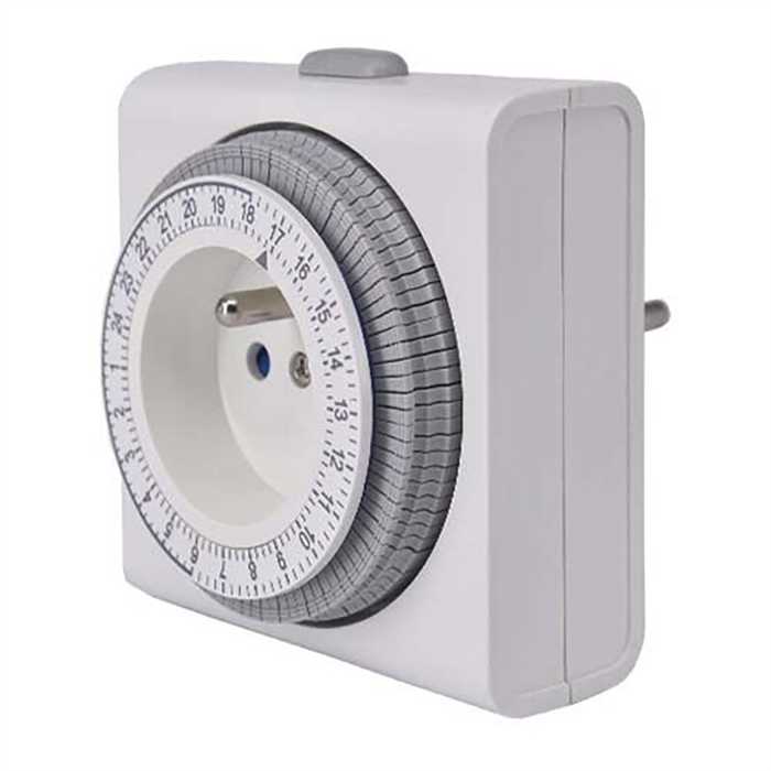 PROGRAMMATEUR MECANIQUE 24H A ENFICHER PROGRAMMATEUR MECANIQUE 24H A ENFICHER