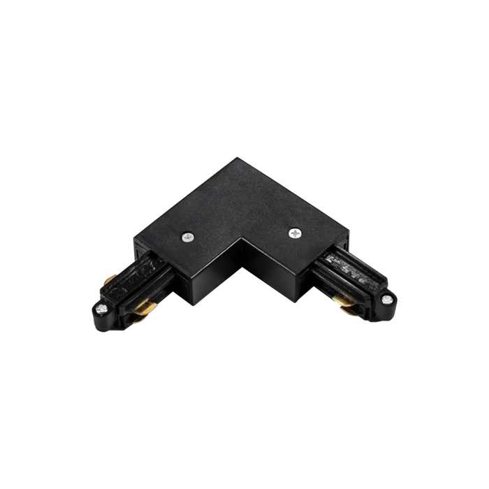 RAIL MONO - CONNECTEUR D'ANGLE 90° INTERIEUR NOIR RAIL MONO - CONNECTEUR D'ANGLE 90° INTERIEUR NOIR