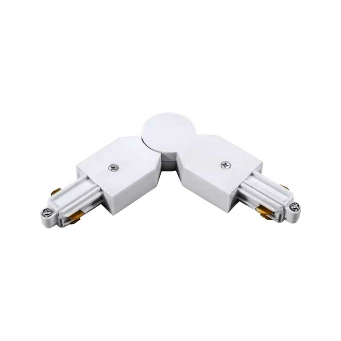 RAIL MONO - CONNECTEUR D'ANGLE VARIABLE BLANC RAIL MONO - CONNECTEUR D'ANGLE VARIABLE BLANC