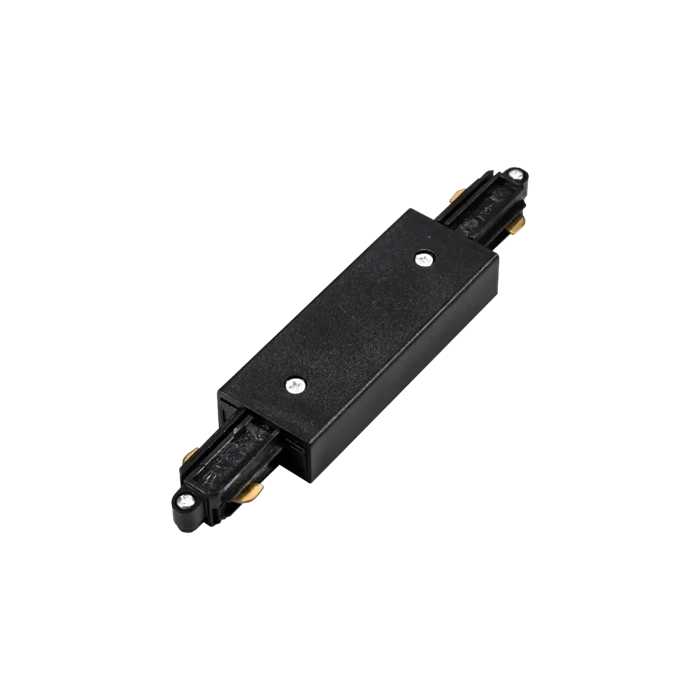 RAIL MONO - CONNECTEUR LINEAIRE AVEC ALIM. NOIR RAIL MONO - CONNECTEUR LINEAIRE AVEC ALIM. NOIR