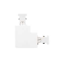 RAIL MONO ZIP - CONNECTEUR D'ANGLE BLANC