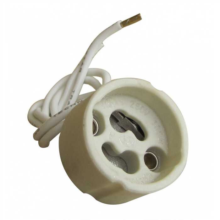 SOCKET GU10 CERAMIQUE AVEC FIL 20CM (5PC) SOCKET GU10 CERAMIQUE AVEC FIL 20CM (5PC)