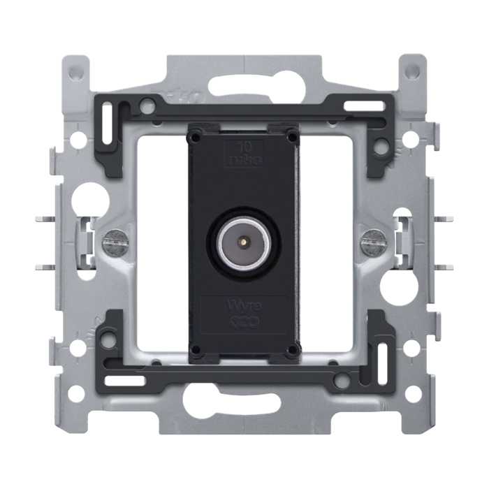 SOCLE POUR CONNEXION COAXIALE SIMPLE TV SOCLE POUR CONNEXION COAXIALE SIMPLE TV