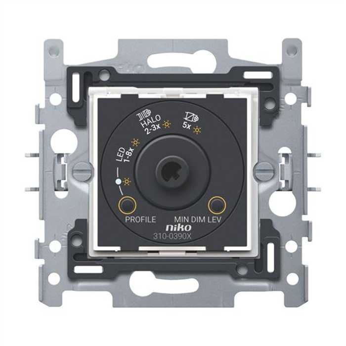 SOCLE VARIATEUR UNIVERSEL ROTATIF 3 - 300W A 2 FILS SOCLE VARIATEUR UNIVERSEL ROTATIF 3 - 300W A 2 FILS