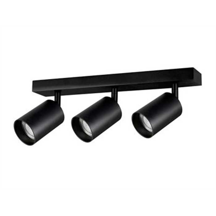 SPOT "TABOO" 3XGU10 NOIR SPOT "TABOO" 3XGU10 NOIR