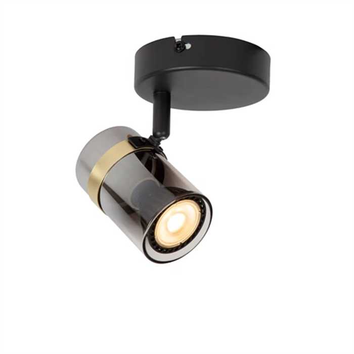 SPOT "UPTON" GU10 NOIR/FUME SPOT "UPTON" GU10 NOIR/FUME