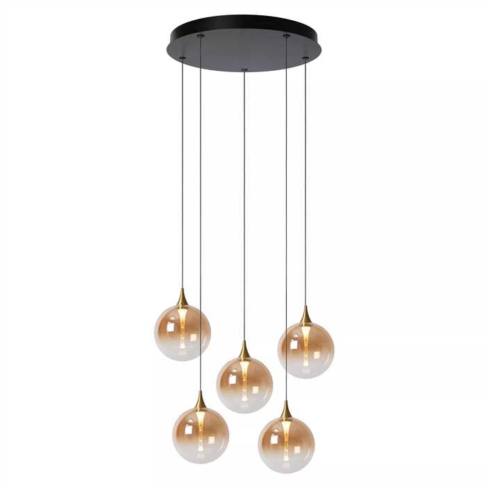 SUSPENSION LED "GISELA" 5X3,8W 927 AMBRE DIM SUSPENSION LED "GISELA" 5X3,8W 927 AMBRE DIM