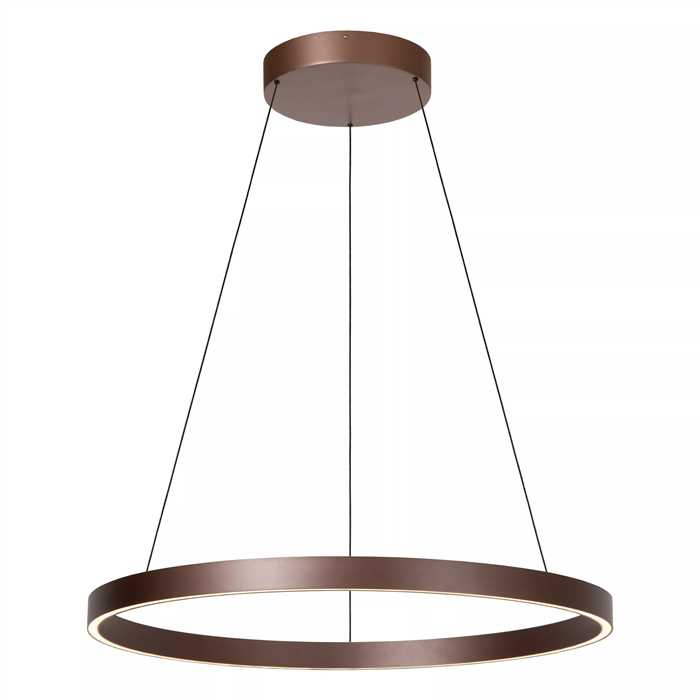 SUSPENSION LED "LIANE" 2X36W CCT ROUILLE DIM Ø800 SUSPENSION LED "LIANE" 2X36W CCT ROUILLE DIM Ø800