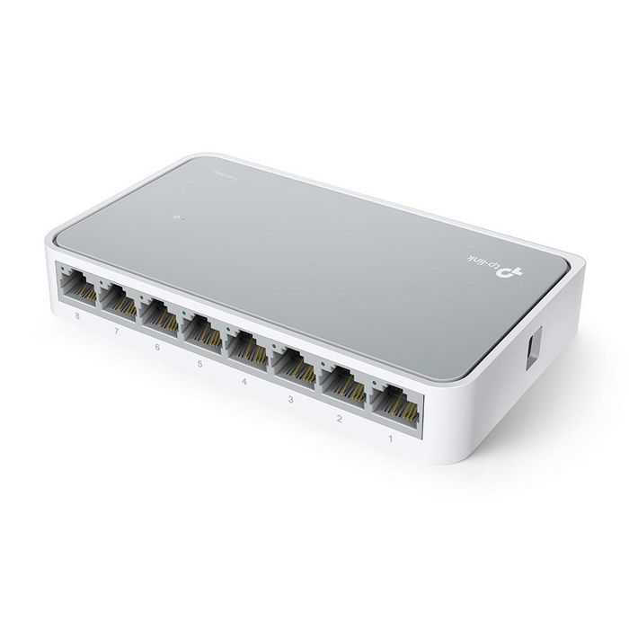 TP-LINK TL-SF1008D DESKTOP SWITCH 8-PORTS 10/100 MBPS TP-LINK TL-SF1008D DESKTOP SWITCH 8-PORTS 10/100 MBPS