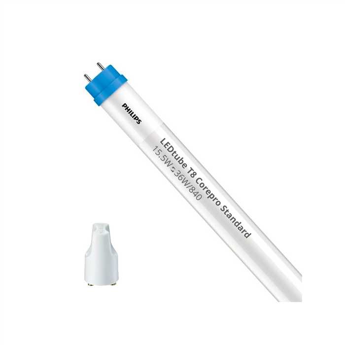 TUBE LED T8 "COREPRO" G13 15,5W 840 1200MM 1600LM TUBE LED T8 "COREPRO" G13 15,5W 840 1200MM 1600LM