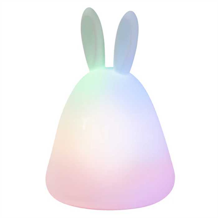 VEILLEUSE "LAPIN NIGHTLUX TOUCH" 2,5W RGB SUR BATTERIE VEILLEUSE "LAPIN NIGHTLUX TOUCH" 2,5W RGB SUR BATTERIE