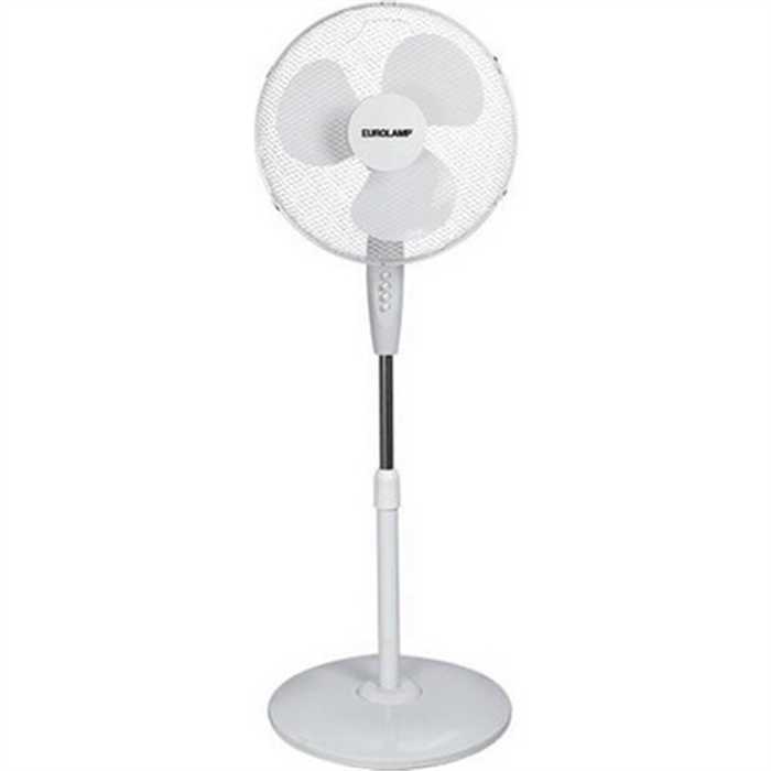 VENTILATEUR SUR PIED STAND FAN BLANC 40CM 60W VENTILATEUR SUR PIED STAND FAN BLANC 40CM 60W